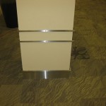 stainless steel baseboard and ornamental work on square column