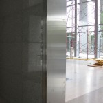 fabricated metal wall panel in hess tower