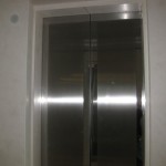 stainless steel elevator door and frame