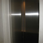 custom stainless steel metal elevator door