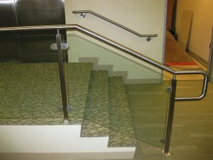 stainless steel handrails