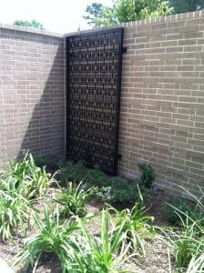 custom metal trellis